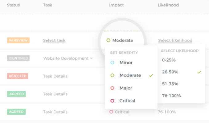 Risk management in nTask Risk management in nTask