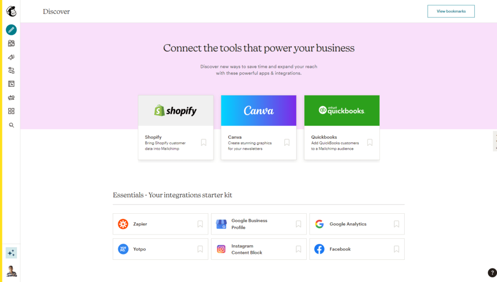 Mailchimp integrations Mailchimp integrations