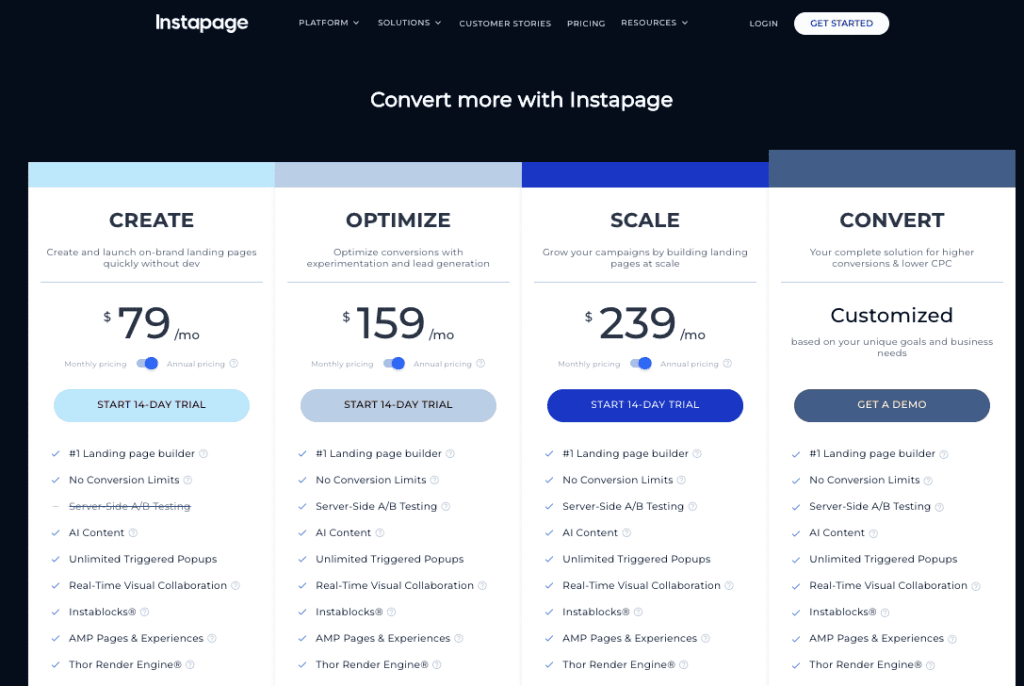 Instapage pricing with discount Instapage pricing with discount instapage promo
